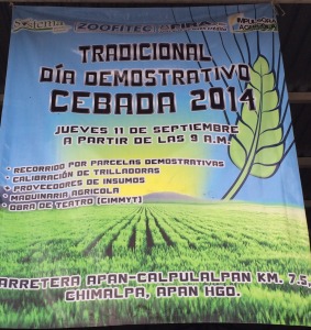 Tradicional Día Demostrativo Cebada 2014 - Apan, Hidalgo | Bionat